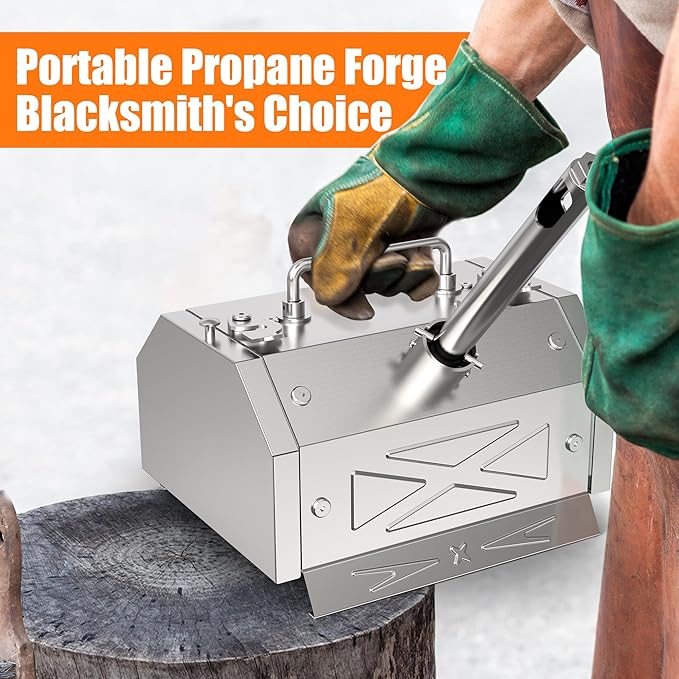 Nelyrho Portable Propane Blacksmith Forge Kit - Image 6