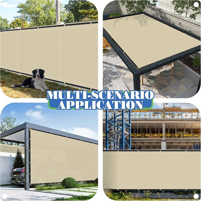 ECOOPTS 4'x9' Privacy Fence Screen Windscreen - Image 2
