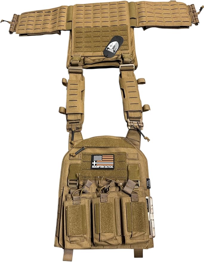 Redemption Crusader 2.0 Molle Quick Release Buckles Airsoft Vest - Image 7