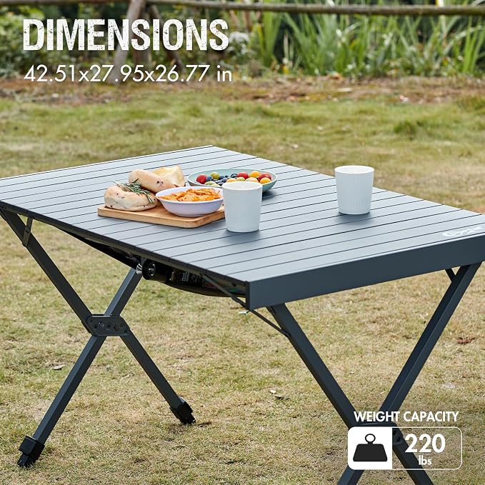 PORTAL Folding Outdoor Camping Table - Image 4