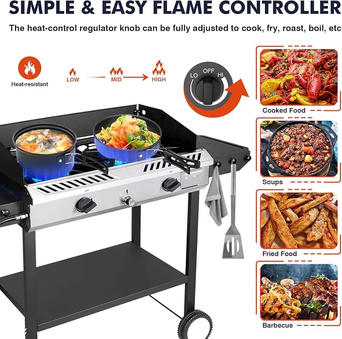 Llamaviva 2 Burner Outdoor Gas Stove - Image 5