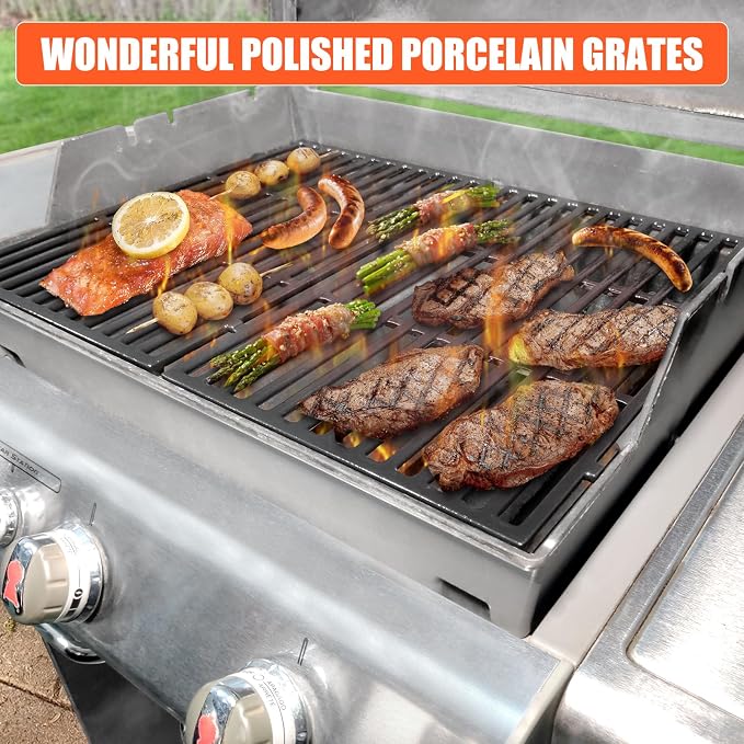 QuliMetal 19.5" Grill Grates for Weber Genesis 300 Series, Genesis E310 - Image 5