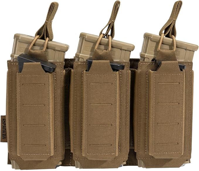 EXCELLENT ELITE SPANKER Tactical Open-Top Single/Double/Triple Molle Mag Pouch by EXCELLENTELITESPANKER