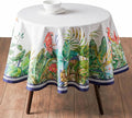 Maison d'Hermine Premium Table Cloth Round Table 100% Cotton 70 Inches by MaisondHermine