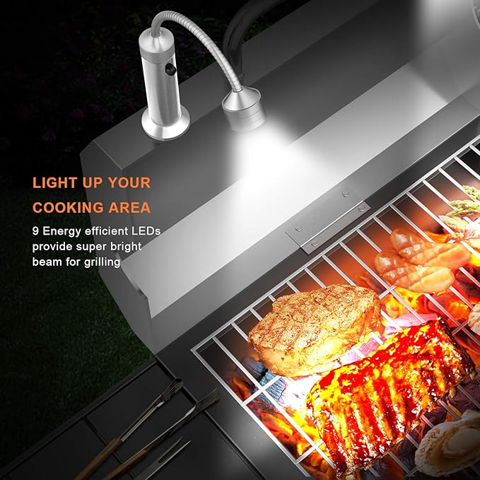 FIREOR Barbecue Grill Light Grilling Accessories - Image 2