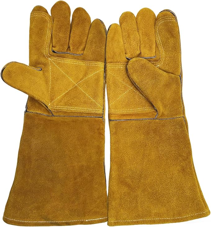 Leather Welding Gloves - Image 4