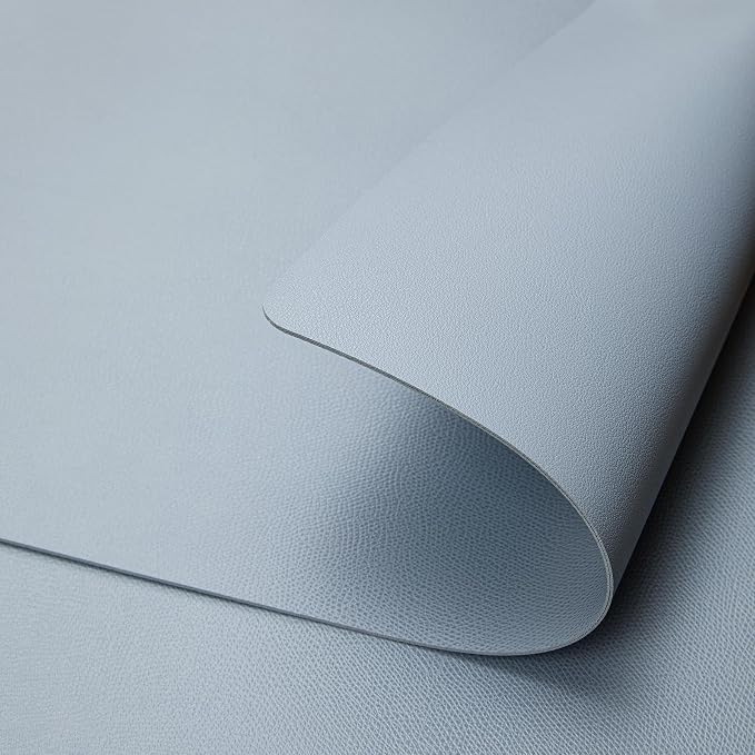 DOLOPL Faux Leather Placemats Set of 6, Wipeable Anti Slip Dining Place Mats - Image 7