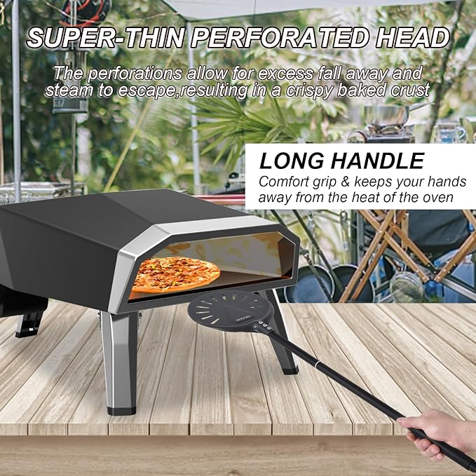 Turning Pizza Peel, 8 Inch - Image 7