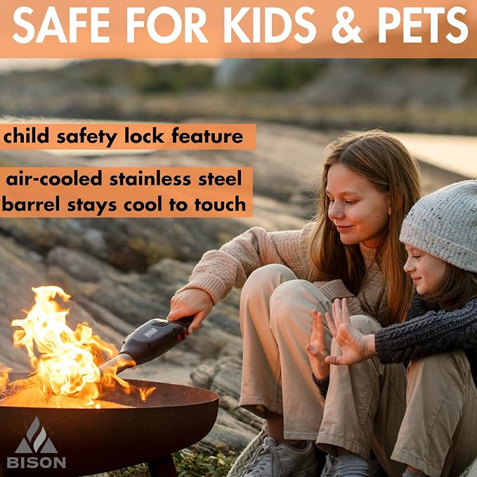 BISON AIRLIGHTER 420 | Cordless Fire Starter | Camping Essential | Torch - Image 6