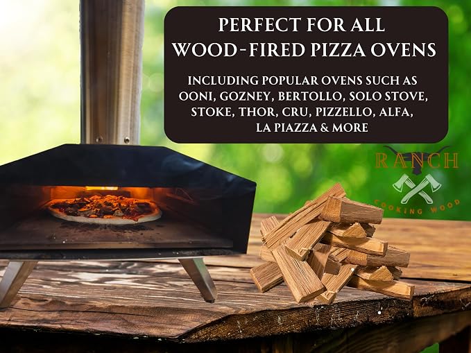 Pizza Oven Wood ~ 6 inch Mini Oak Logs, 1000 Cubic in., Wood - Image 3