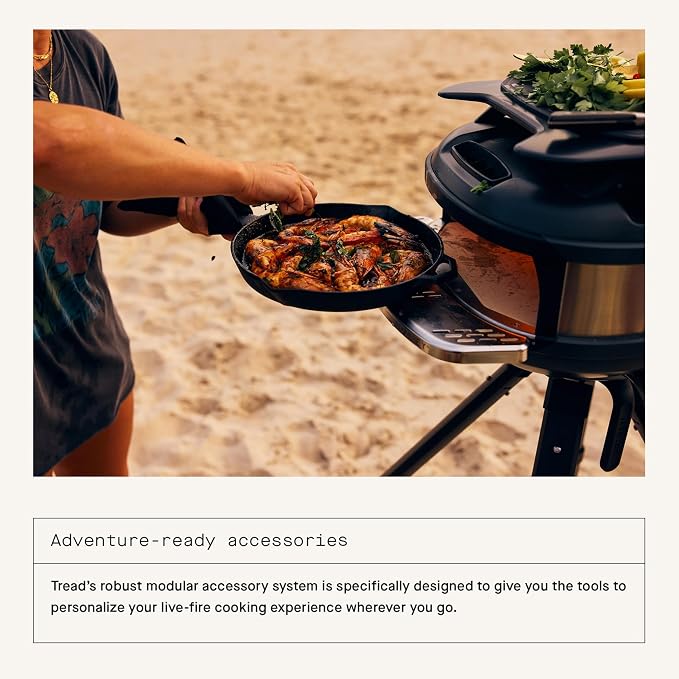 Gozney Tread Portable Pizza Oven, Off Black, Makes 12” Pizzas - Image 5