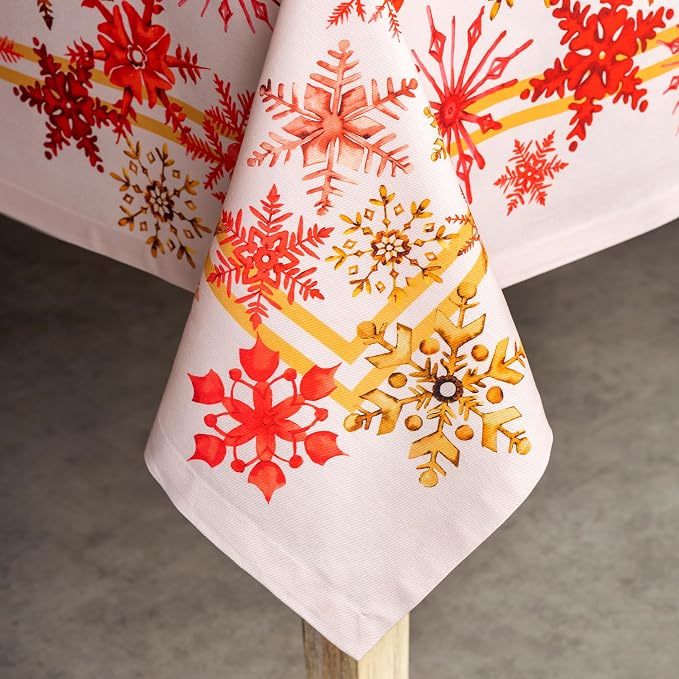Maison d' Hermine Table Cloth Square Table 100% Cotton 54 x 54 Inches Fall - Image 9