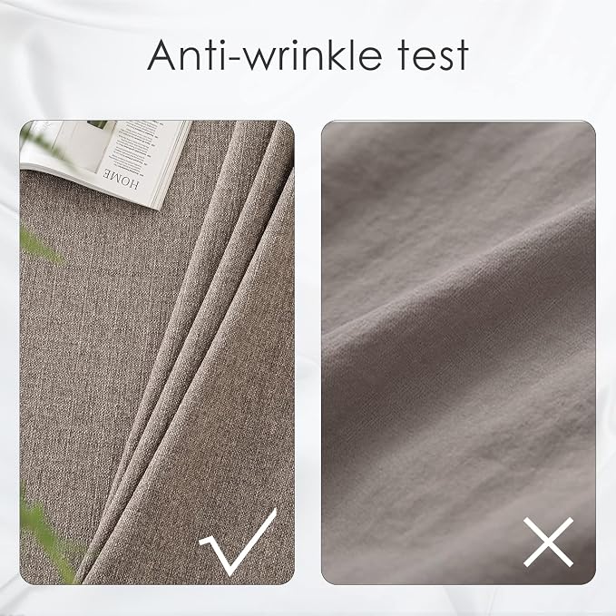 BALCONY & FALCON Small Square Tablecloth Washable Wrinkle Resistant and Water - Image 4