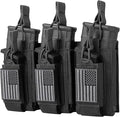 Open-Top Single/Double/Triple Molle Mag Pouch by FRTKK