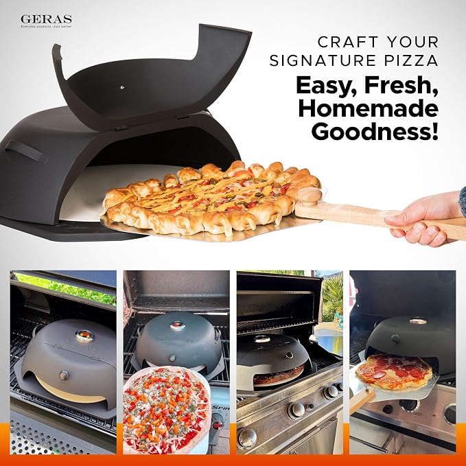 HeatGuard Pro Geras Pizza Oven for Grill - Image 9