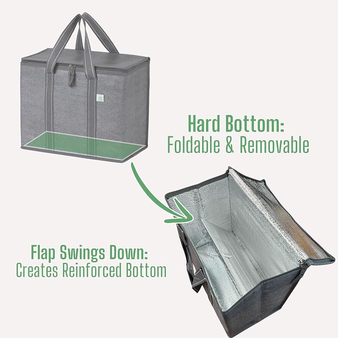 VENO 2 Pack Cooler Bag and Insulated Grocery Bags - Image 3