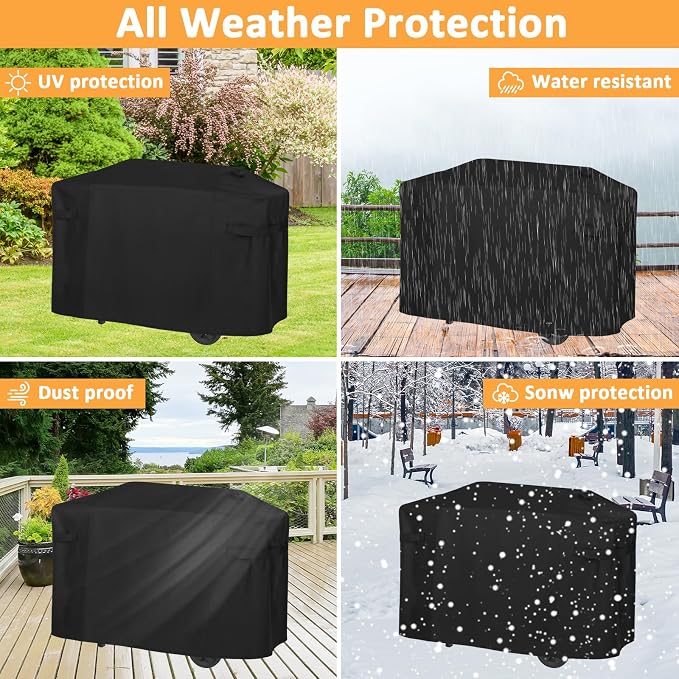 Grill Cover for Weber 28 Inch Griddle Grill Replacement 7771 Cover, Waterproof - Image 7