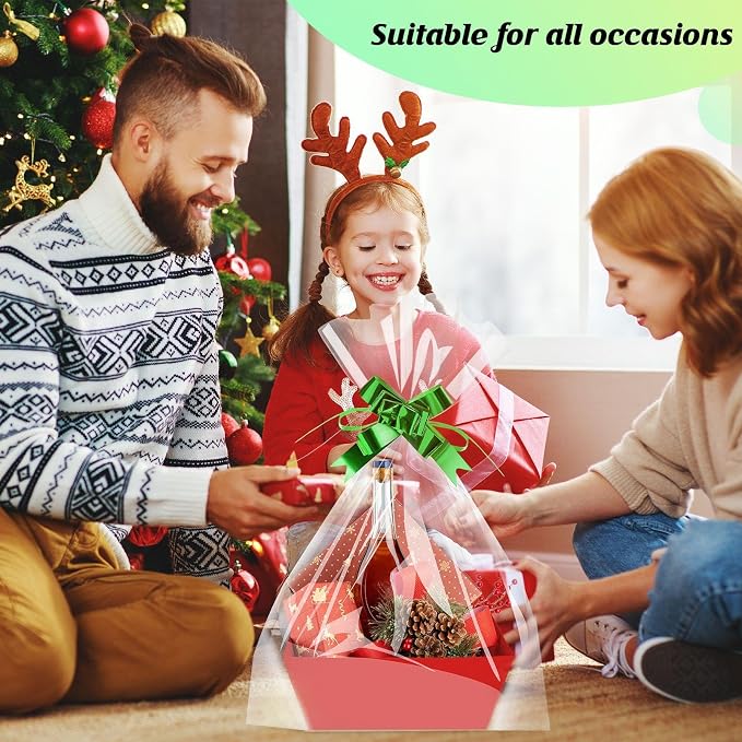 Fainne 74 Pcs Baskets for Gifts Empty Bulk DIY Empty Gift Basket Include 20 - Image 5