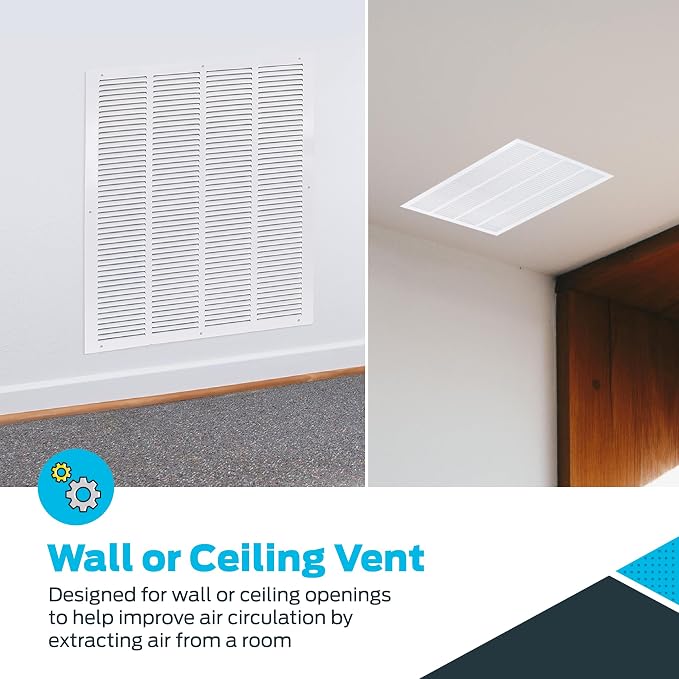EZ-FLO 20 x 25 Inch Return Air Vent Cover - Image 4