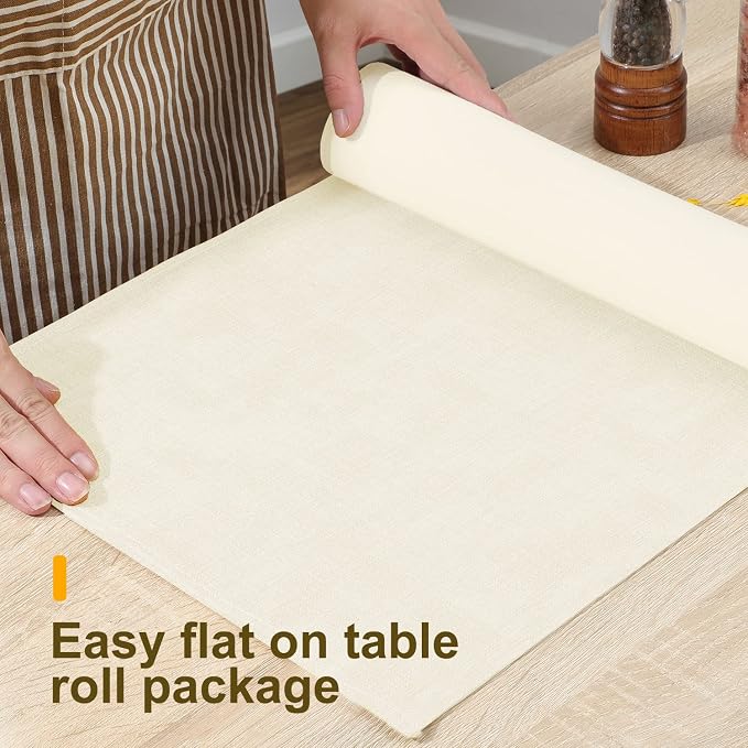 Wipeable Table Runner, Thick Farmhouse Dresser Runner, Rustic - Image 7