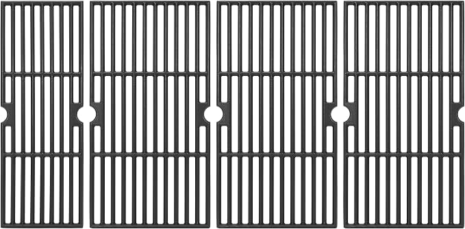 DELSbbq Cast Iron Grill Grates for Charbroil Performance 6 Burner Grills by DELSBBQ