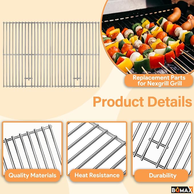 BQMAX Grill Parts for Nexgrill 5 Burner Gas Grill 720-0888 720-0888A 720-0888N - Image 4