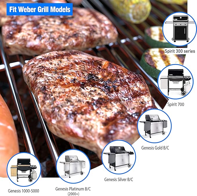 17.5" Stainless Steel 7639 Cooking Grates - Image 3