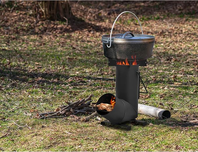 Stanbroil Portable Rocket Stove Cooking Ovens, Wood Burning Stove - Image 3