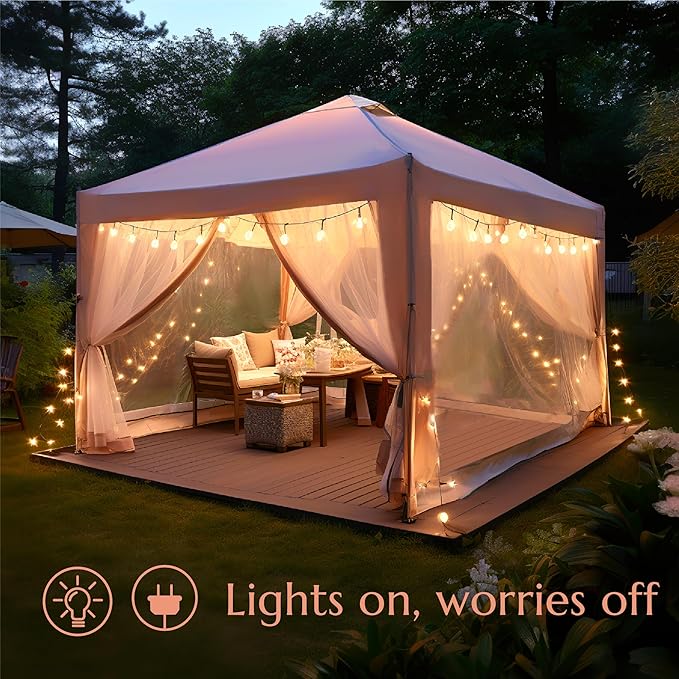 PHI VILLA 10 x 10 Pop Up Canopy Tent - Image 4