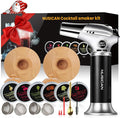 Cocktail Smoker Kit with Torch, 6 Flavors Wood Chips by NUSICAN