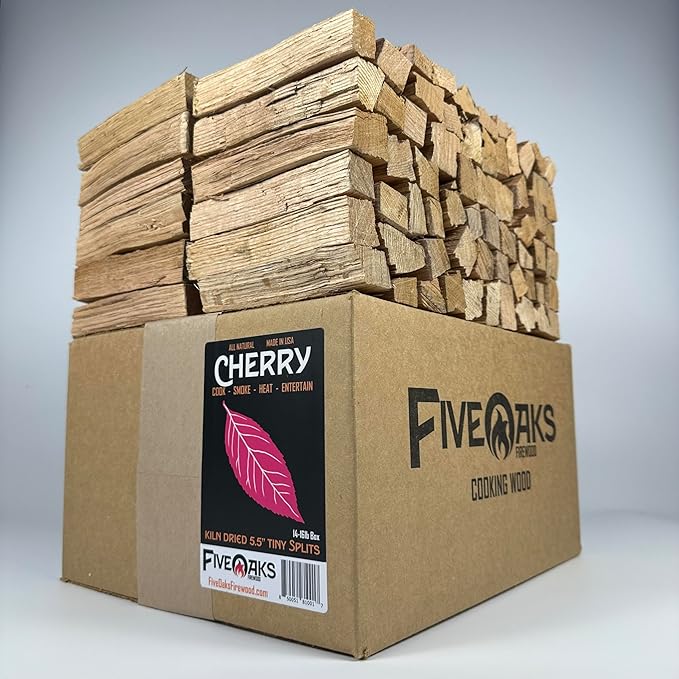 Pizza Oven Wood for Wood Fire Pizza Oven, Mini Cherry Firewood. 5 Inch Cherry by Unknown