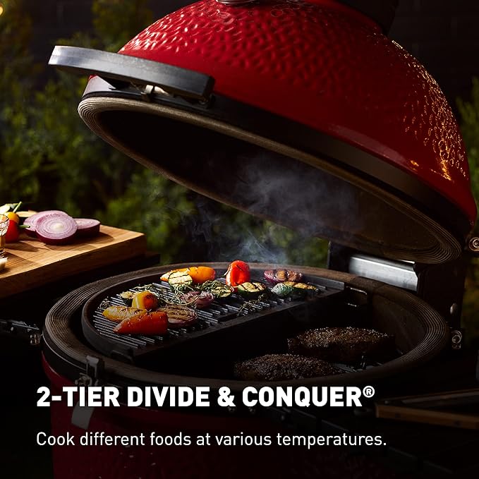 Kamado Joe Classic Joe Series II 18-inch Standalone Ceramic Charcoal Grill and - Image 7