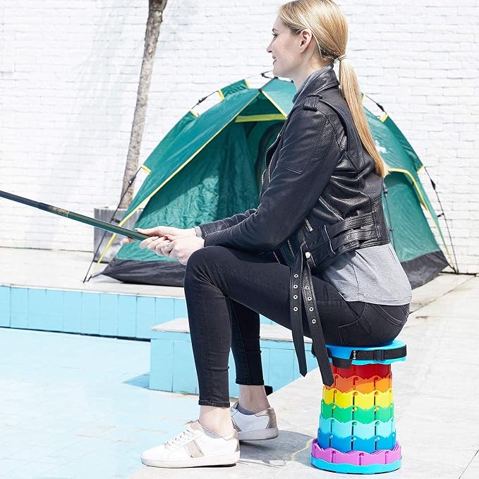 ALEVMOOM Portable Telescoping Stool - Image 8