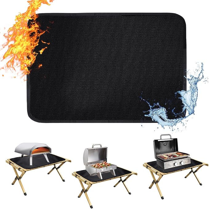 Apipi 25 x 19.5in Fireproof Grill Mat by Apipi