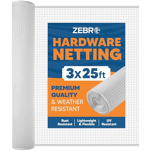 ZEBRO Plastic Hardware Mesh Screen & Fence Roll by Unknown