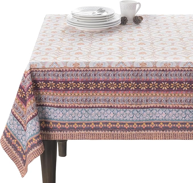 Maison d' Hermine Table Cloth Rectangle Table 100% Cotton 60 x 120 Inches Fall by MaisondHermine