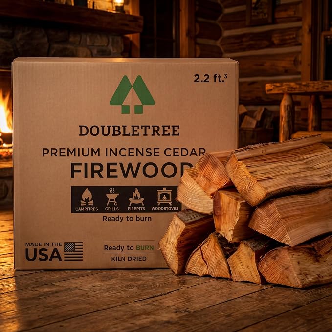 Double Tree - Kiln Dried Premium Incense Cedar Firewood - Image 3