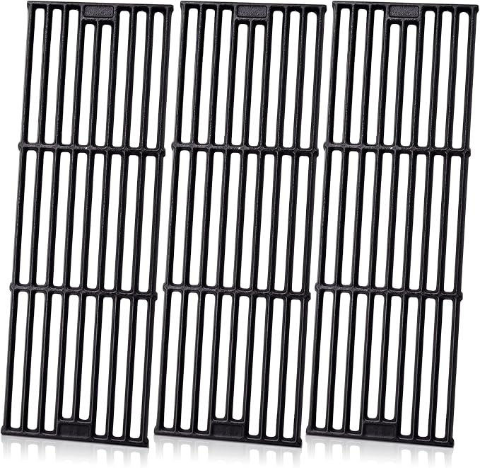 Adviace Grill Grates for Char Griller 5050, King Griller 3008, 19 3/4 Inch Cast by Adviace