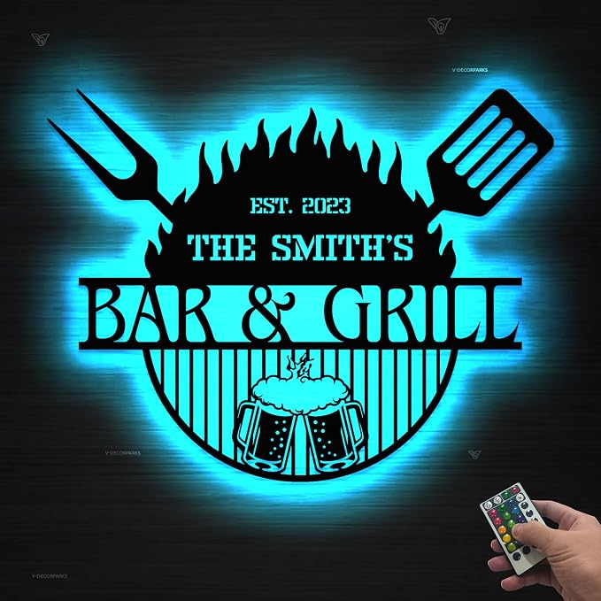 Custom Bar LED Sign - Image 2