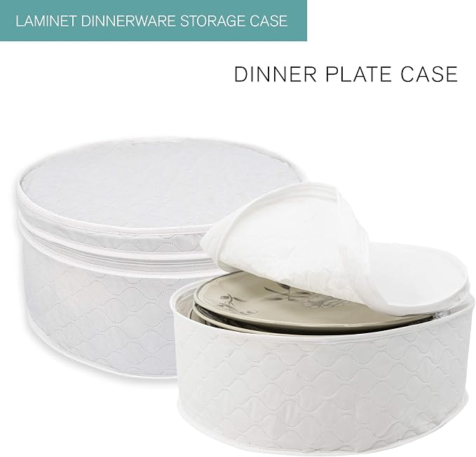 LAMINET 4 Piece Quilted Plate Storage Set - Image 8