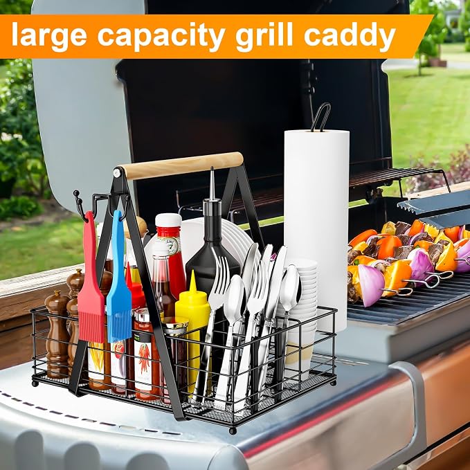 Grill Caddy, BBQ Caddy for Outdoor Grill - Image 2