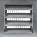 Vent Systems 8" x 8" Inch Galvanized Steel Industrial Air Return Grille by VentSystems