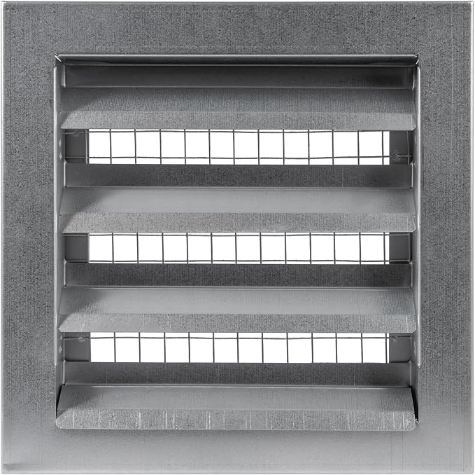 Vent Systems 8" x 8" Inch Galvanized Steel Industrial Air Return Grille by VentSystems