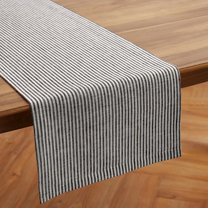Solino Home Linen Table Runner 60 Inches - Image 2