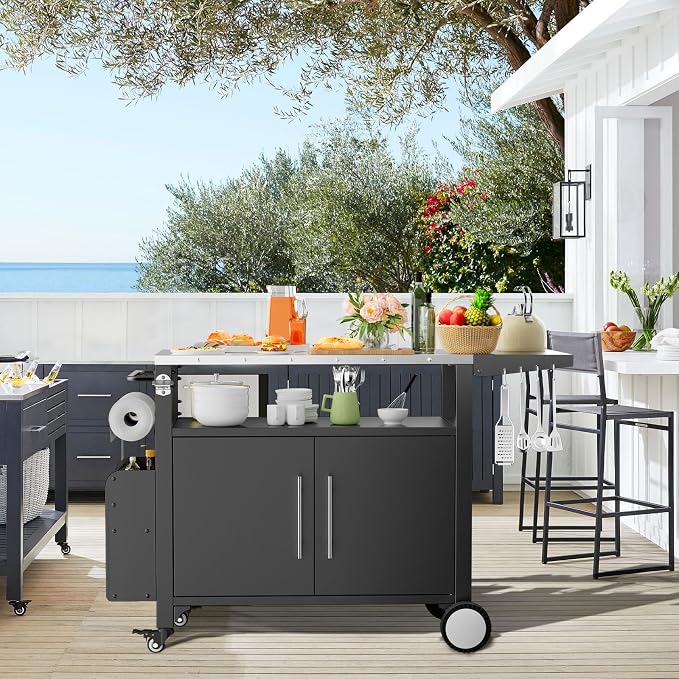 ROOMTEC Outdoor Grill Cart - Image 7