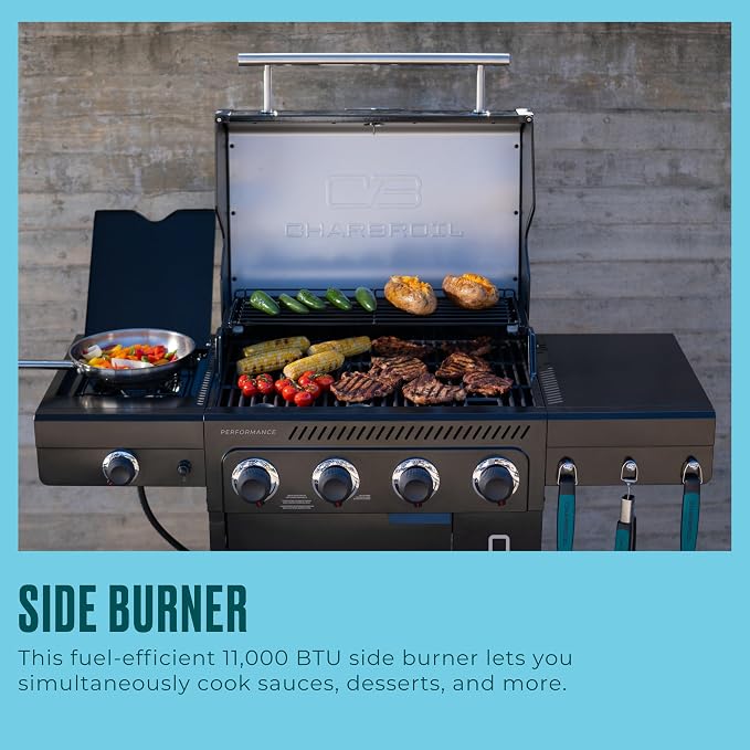 Charbroil Performance Series 4-Burner Gas Grill Cabinet - Image 9