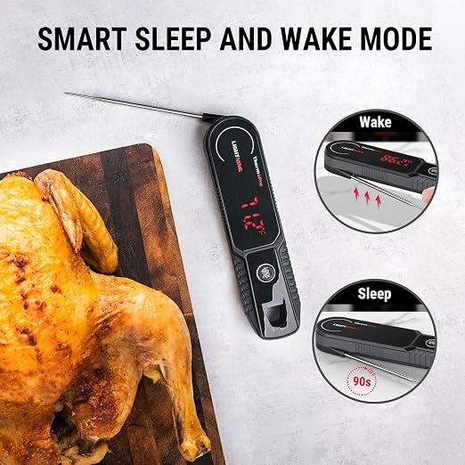ThermoPro Lightning 1-Second Instant Read Meat Thermometer, Kitchen Food - Image 5