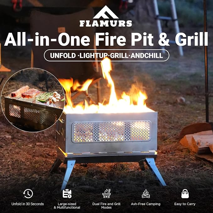 20-Inch Smokeless Fire Pits for Outdoor - Image 4