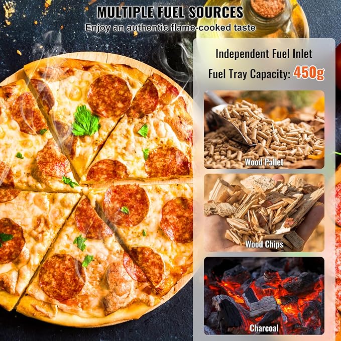 VEVOR Pizza Oven Outdoor, Portable Pizza Stove - Image 3
