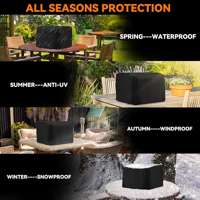 23.6" Grill Cover for Gas Stoves and Oven, Fits GS318 GS322, Waterproof BBQ - Image 5